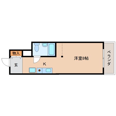 静岡駅 徒歩13分 3階の物件間取画像